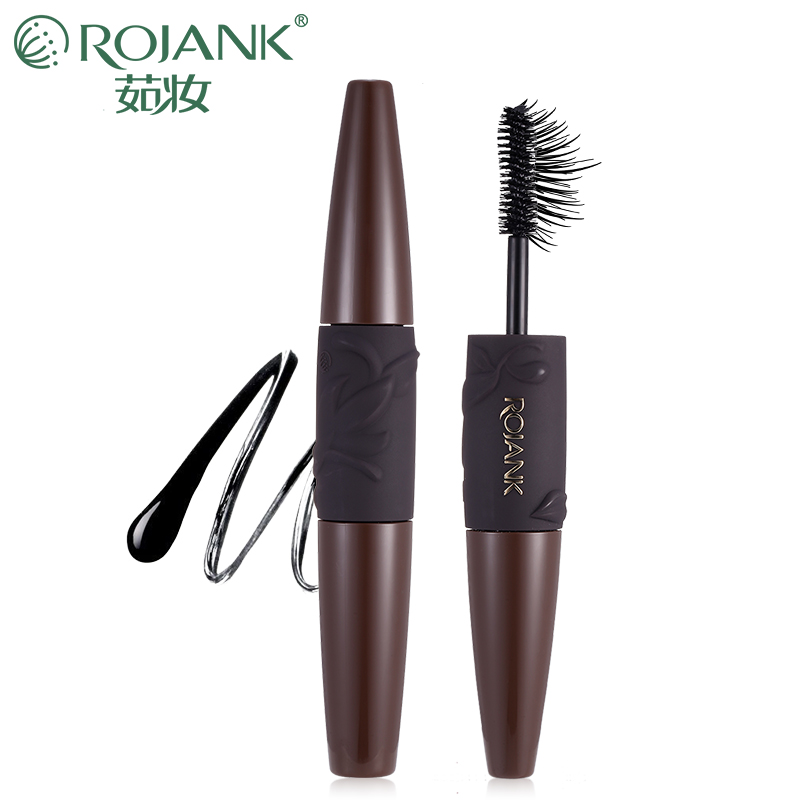 ROJANK/茹妆丛林羽雀双头睫毛膏纤长浓密持久卷翘持久不晕染正品