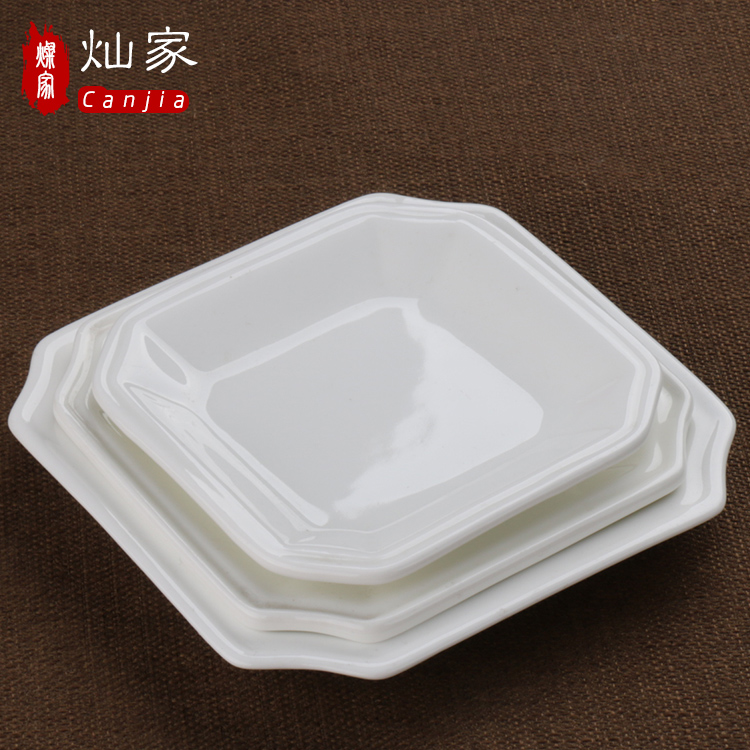 Can is pure White House of lead - free ceramics tapas dishes tableware serving dessert cake fruit dish plates