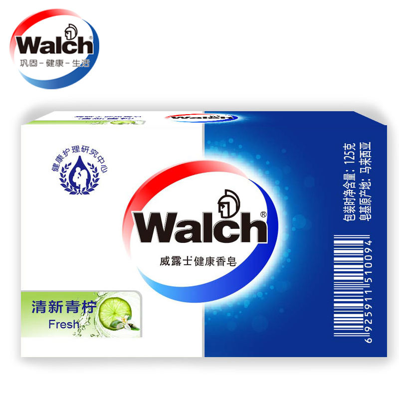 【天猫超市】Walch/威露士清新青柠滋润去污除菌健康香皂125g