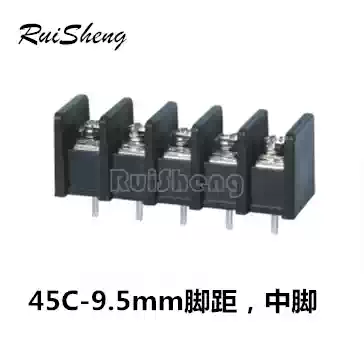 Black KF45C 45S-9 5mm pitch switching power supply terminal Terminal block for LED display