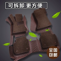 异风尚 [全包围丝圈汽车脚垫适用于5系奥迪A4 L帕萨特宝来朗逸速腾]