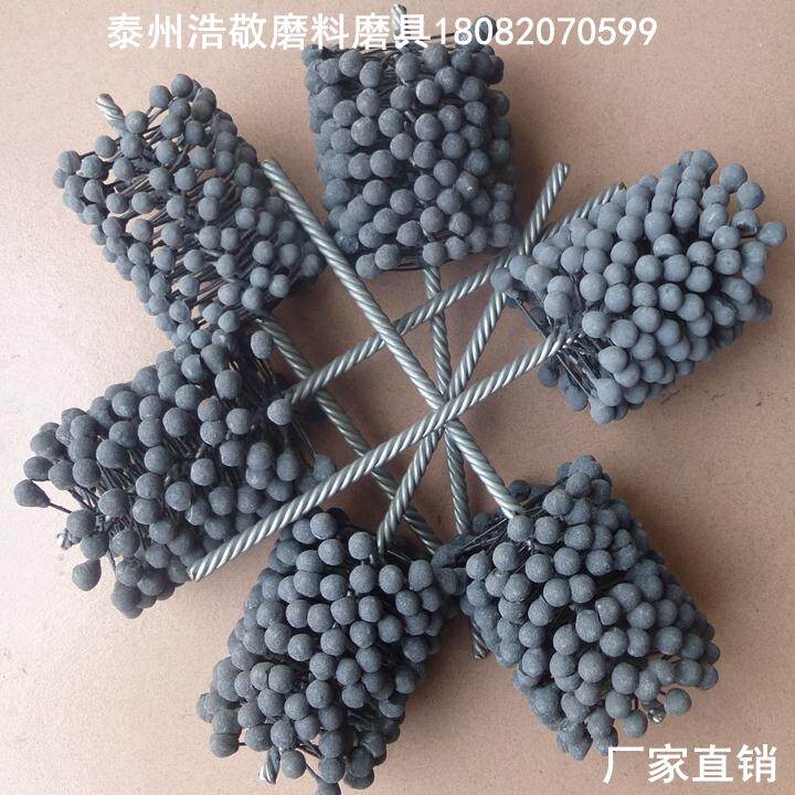 Manufacturers direct spherical abrasive brush brush grinding brush brush brush specifications are fully not standard