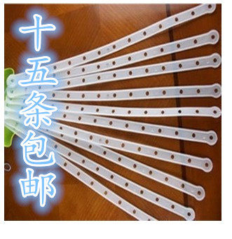 Clothing store decoration hanger props clothing plastic connection strips hanging a complete set of clothing link strips leather strips