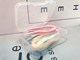 7-pack simple contact lens case wearing tool clip tweezers silicone one-piece clip color contact lens box storage box