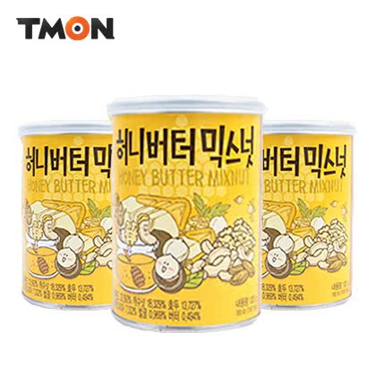 韩国直邮正品零食Tom's farm蜂蜜黄油坚果什锦120