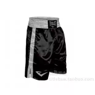 (USA shipped) genuine EVERLAST boxing pants boxing match shorts boxing suit Black gray men
