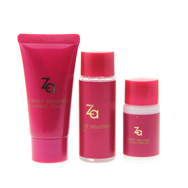 包邮Za/姬芮专柜 中样za芯肌密钥中样三件套洁面膏+化妆水+乳液