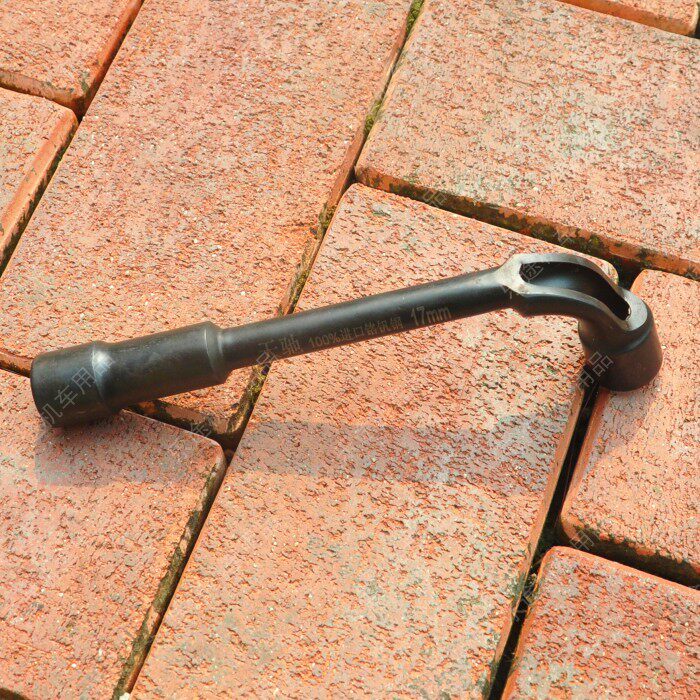 New product Tianchi brand hardware tools L-shaped perforated dual-purpose socket smoke rod socket wrench 7mm--19mm