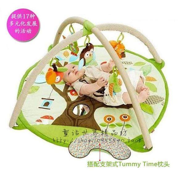 Foreign trade export original single with music bracket Baby baby game blanket Crawling mat Fitness machine Early education educational toys