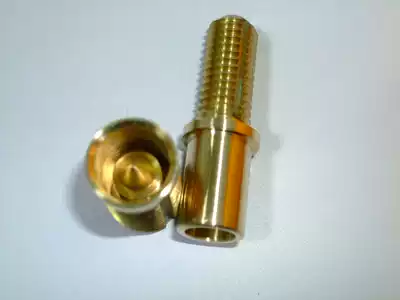 Billiard rod joint Iron pipe cane Copper accessories Bamboo rod fishing rod gateball rod joint Air pressure internal connection
