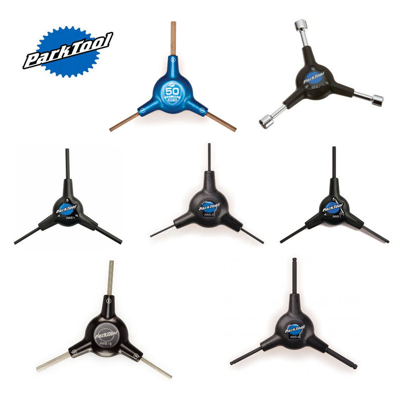 PARKTOOL AWS-1 3 7 8 15 50 Three-head hex wrench TWS-3 plum wrench ST-3 socket