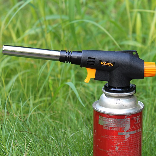 Korea portable outdoor spray gun lighting gas jet firearm charcoal partner firewood spray with fire head
