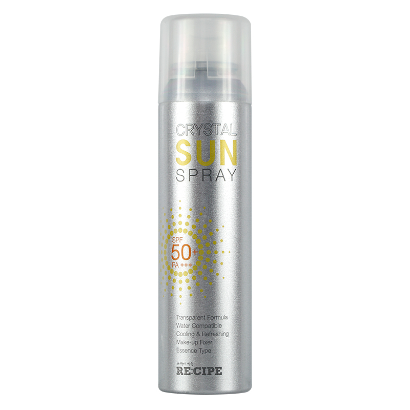 韩国 RE:CIPE/莱斯壁水晶防晒喷雾SPF50 PA+++ 150ml 清爽防汗