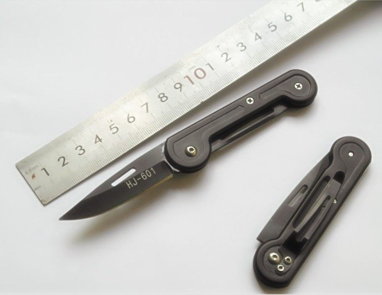 Folding knife army knife spring steel sharp folding knife outdoor camping begging for body-proof knife water fruit knife