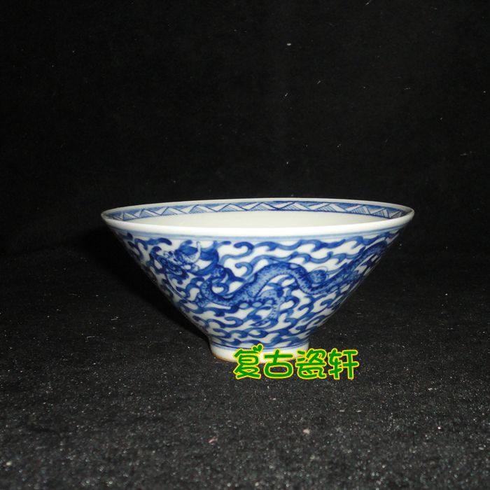 Jingdezhen Cultural Leather Factory Porcelain Hand Painting Blossom Blossom Cup Big Bowl of Tea Cup Collection Practical
