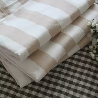 Authentic 21 woven classic colored cotton handmade cotton old coarse cloth sheets can be customized plain white cotton color