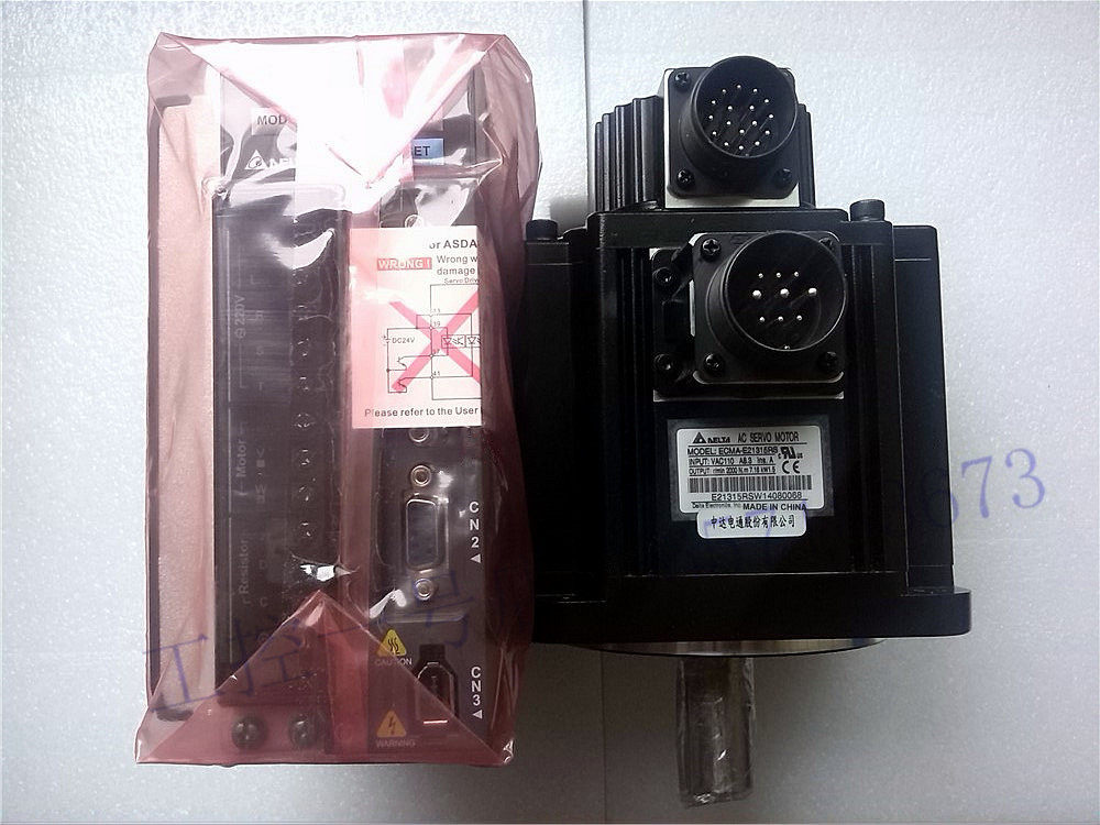 Original Taiwan Delta 1 5KW servo motor ECMA-E21315RS drive ASD-B2-1521-B set