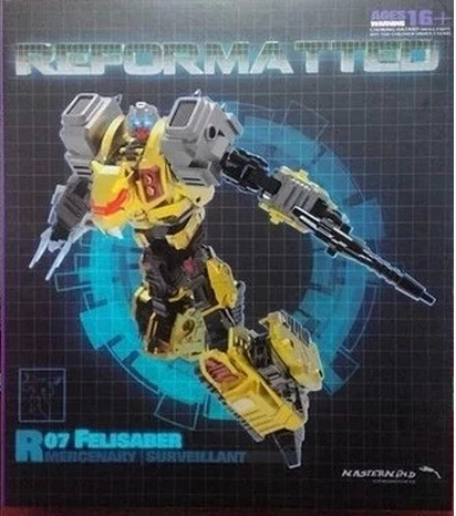 Third Party Transformers MMC Chong Kong Sword Toothed Tiger R-07 Sword Tooth Tiger Spot