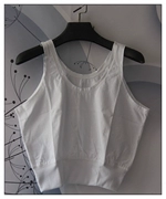 Vest trung niên nữ cotton cũ đồ lót bra đáy mẹ vest vest cũ áo thoải mái thoáng khí