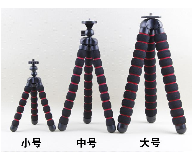 Sponge Octopus Tripod Lift Grade 8-claw fish Self-slapping bar 100 Changed Sponge Tripod Super Light