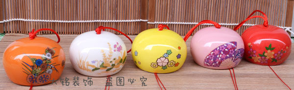 Day style and wind ceramic windbell gift home hanging decoration door decoration creative featured gift giving girl full 100