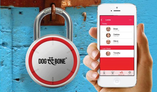 Dog - Bone LockSmart Bluetooth Smart Padlock