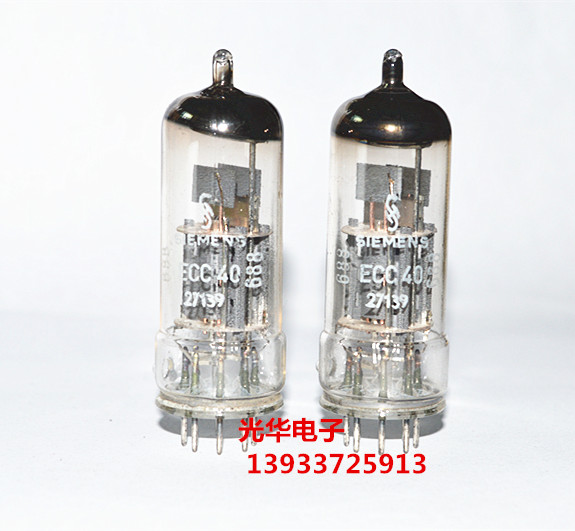 New Siemens ECC40 vacuum tube plus conversion seat substitutable 6SN7 CV181 5692