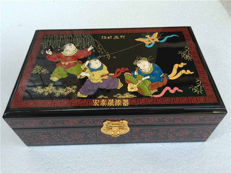 Newborns make full moon gifts, pointing to the rising sun, Baizitu jewelry box, Mid-Autumn Festival gifts for leaders