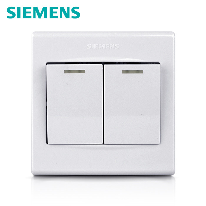 Siemens Switch Switch Panel Siemens Switch Socket Pint Iseries Ybai Dikai Dual Control Switch Fluorescence-Taobao