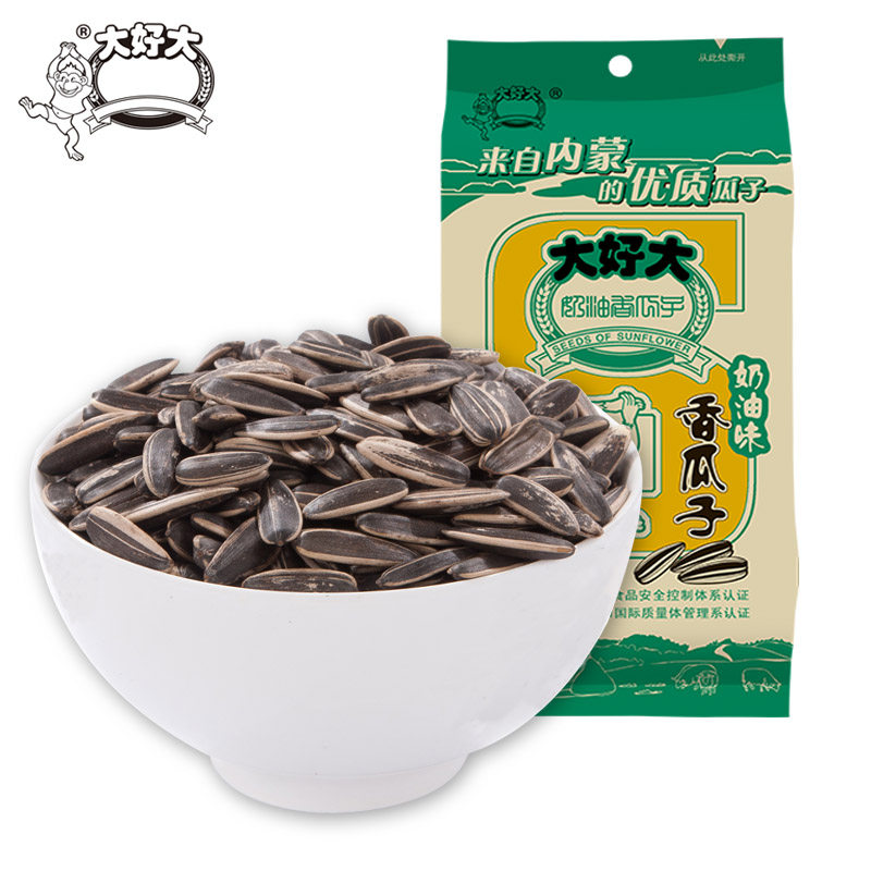 【天猫超市】大好大香瓜子奶油味30g/袋 精选葵瓜子 休闲零食必备