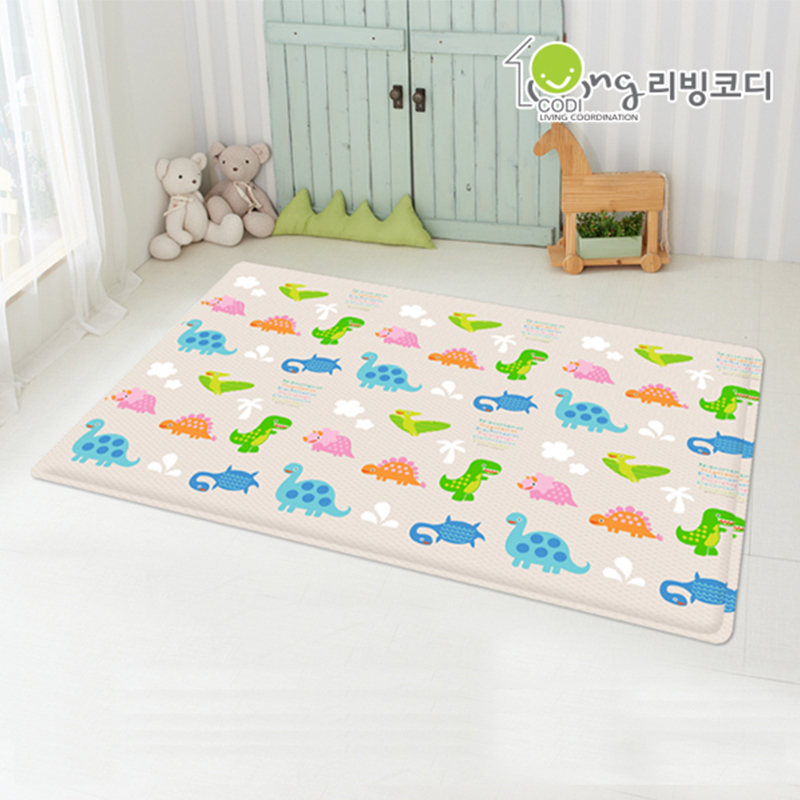 乐天网购livingcodi宝宝幼儿游戏爬行软垫200x140x1.3cm韩国直邮