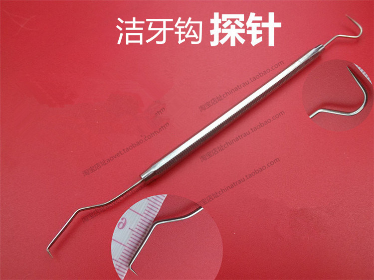 口腔护理清洁工具金属牙签剔牙器牙线口腔检查清理牙齿死角冲牙器