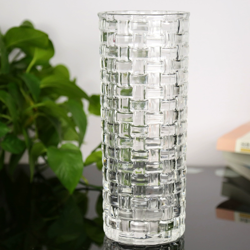 Miễn phí vận chuyển toàn quốc Bình thủy tinh đơn giản và sành điệu - Vase / Bồn hoa & Kệ