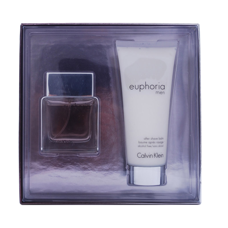 CK 凯文克莱Euphoria花开诱惑男士香水30ml+须后乳100ml两件套