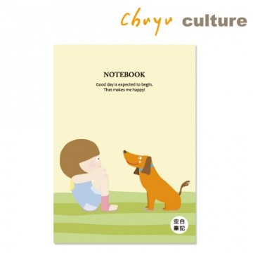 珠友 A6/50K 空白定页笔记本/30张台湾官网直邮进口