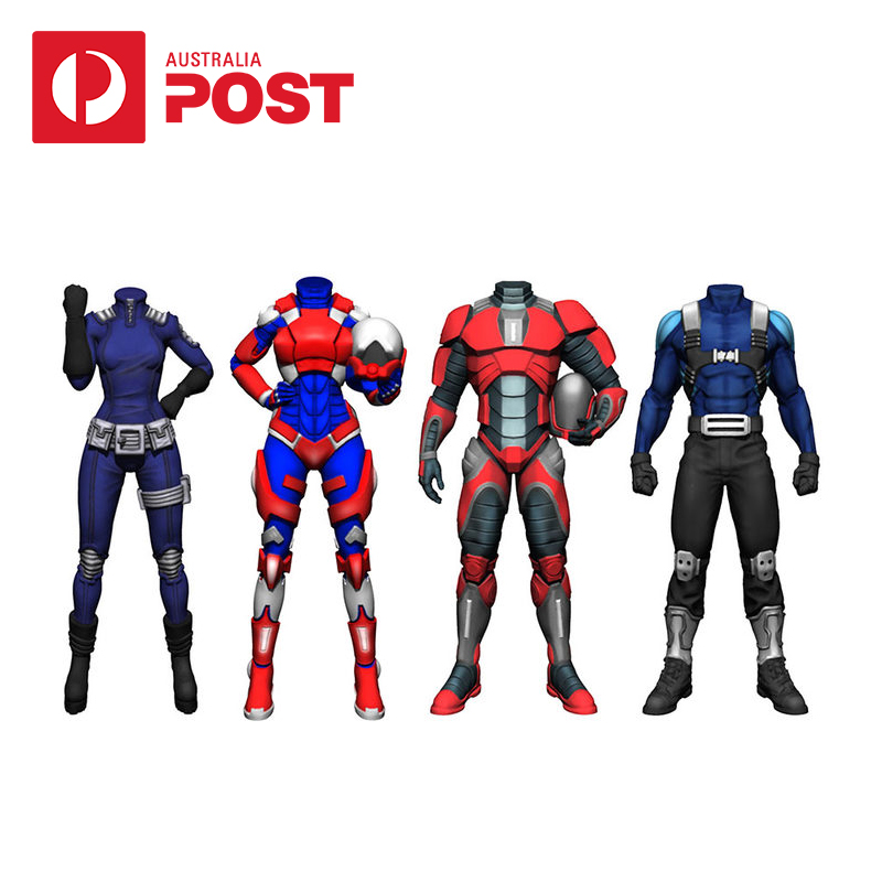 Heromods 超级英雄定制服务 专属模型 男女超人/武士