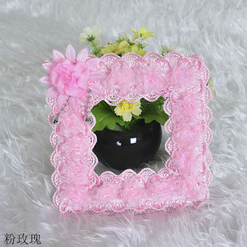 Korean creative lace fabric wall decoration socket light switch paste switch cover protective cover switch cover