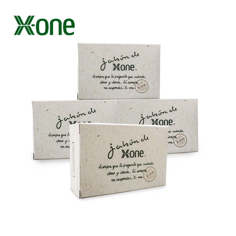 laox X-one洋甘菊透明皂家庭装保湿舒缓清洁婴幼儿可用4块装100g