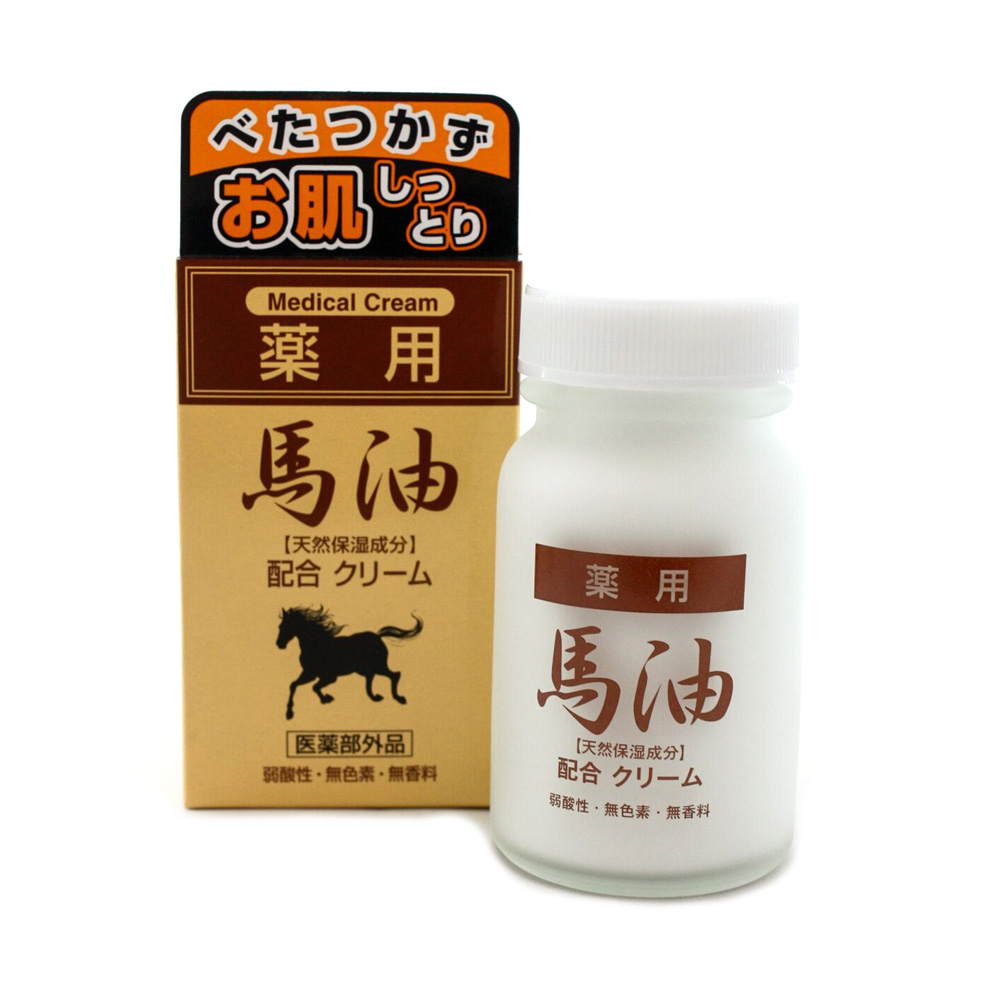 ちよぅトレ药用马油深层保湿滋润乳 面霜 70g 深层滋润不油无香料