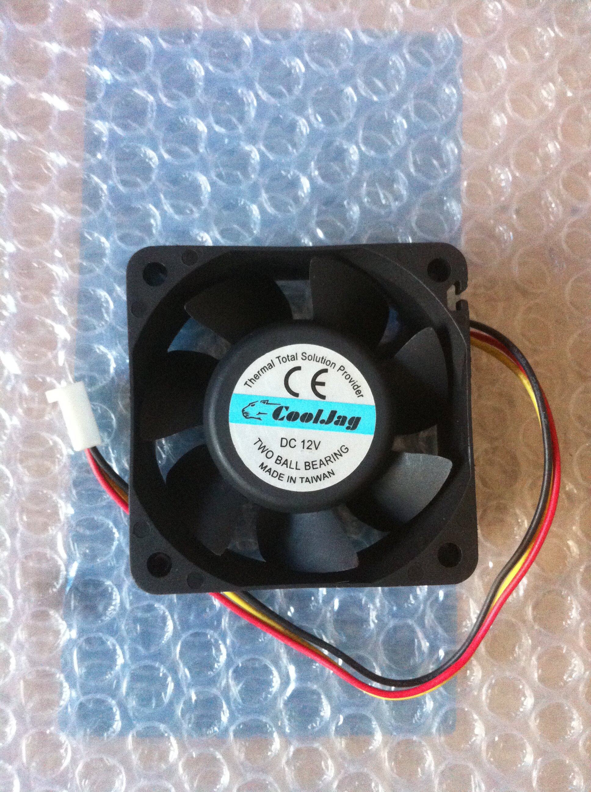 Original Nidec 6025 DC12V 0 58A D06T-12T3S14 AJ 6cm cooling fan