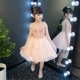 Girls Wedding Children Dress Dress Dress Girl Girl Piano Trang phục sinh nhật Trailer Tutu Phong cách mới - Váy trẻ em quan ao tre em Váy trẻ em