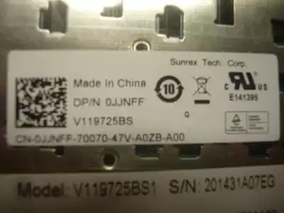 DELL JJNFF V119725BS1 201431A07EG brand new original English version keyboard US keyboard