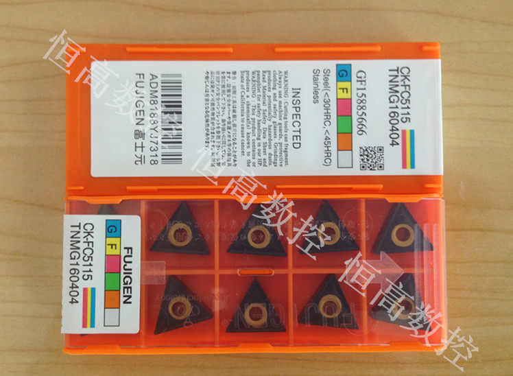Japan Fuji Yuan car blade numerical control knife grain TNMG160404 160408 CK-FC5115