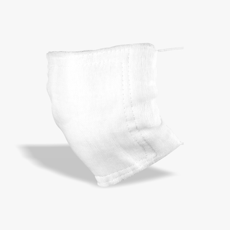 稳健脱脂纱布口罩(绑带型) 19cm*14cm 家用口罩 日用