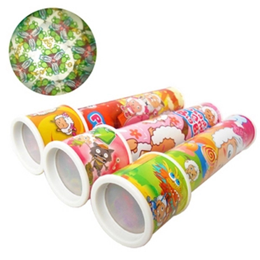 Children's Day gift children's classic traditional rotating kaleidoscope toy colorful cartoon kaleidoscope