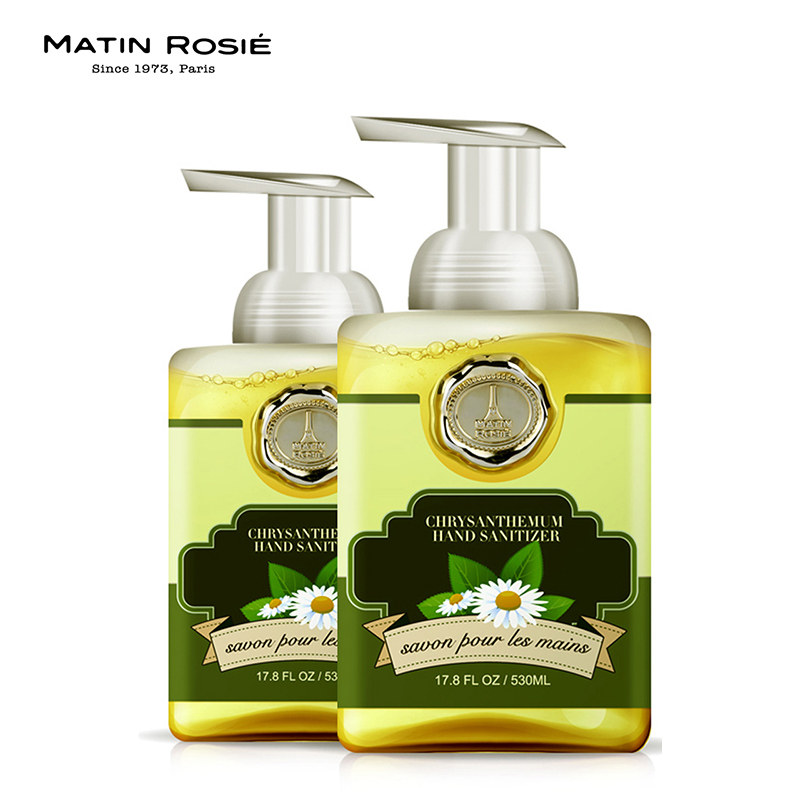 【大瓶装】 杭菊洁菌泡沫洗手液530ML*2瓶