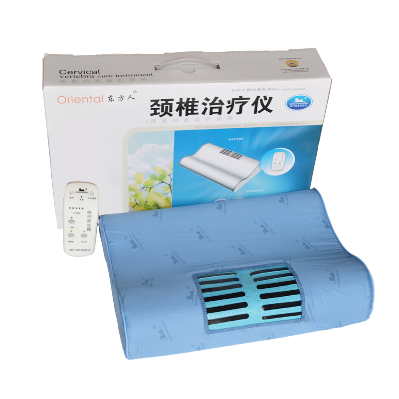 东方人颈椎治疗仪家用JZCD-1肩周炎颈椎病电子脉冲理疗仪颈椎枕头