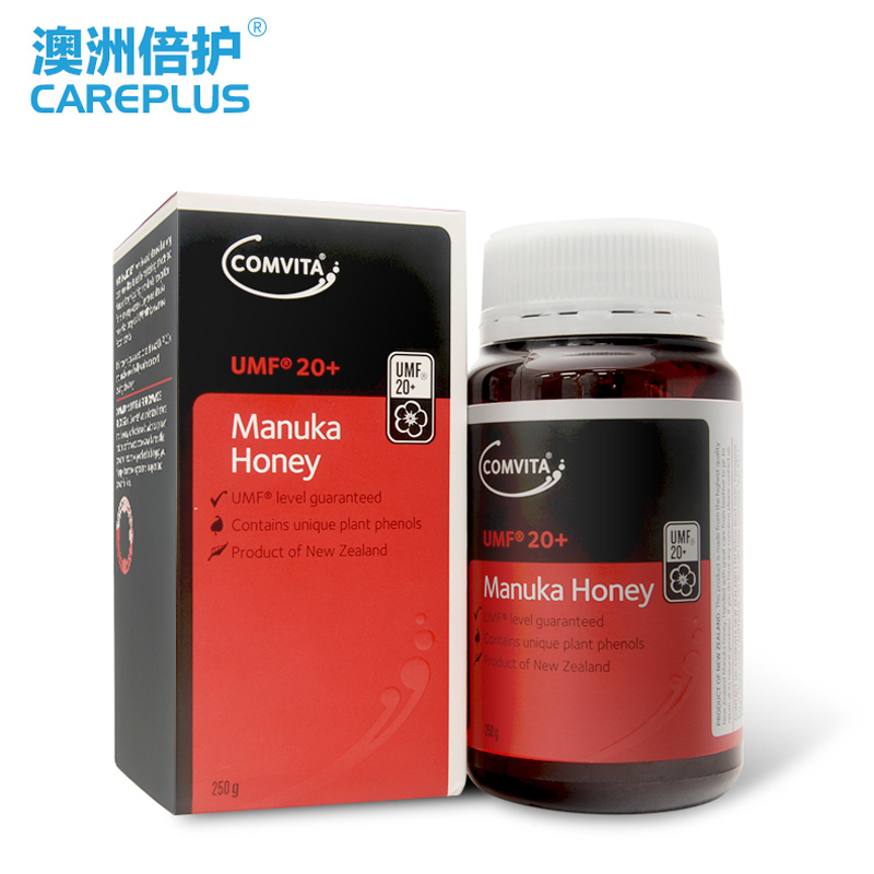 Comvita康维他麦卢卡蜂蜜20+250g 调理肠胃 新西兰进口 澳洲直邮