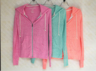 Summer thin sweatshirt with zipper, jacket for leisure, sports bra top, sun hat, hoodie, cardigan, suitable for import