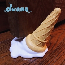 thumbs Up Melting Ice Cream door Stopper Creative Banana door Stopper Door Suction door card Ice cream door Stopper